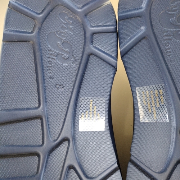 My Pillow Slide Sandals Blue Mens Size 8 Shoes Wide Strap Cushioned Comfort - Picture 6 of 6